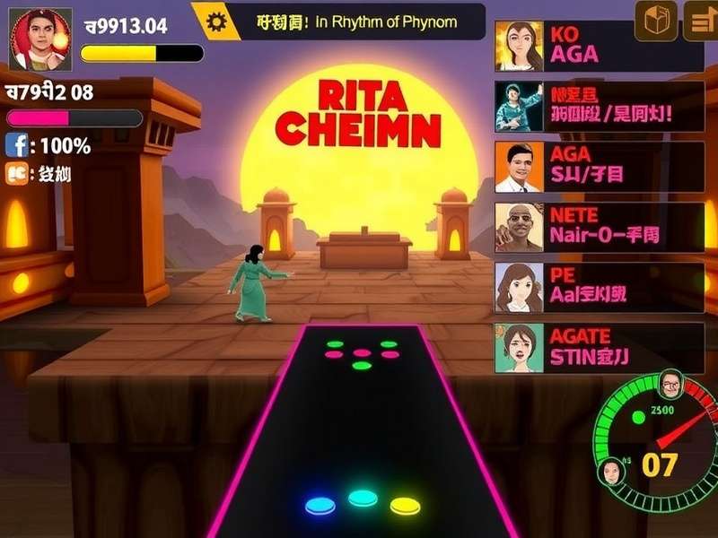 Rhythm Raja Phenom gameplay screenshot